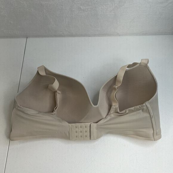 Soma 38DD Enbliss Wireless Bra Beige Nude Padded Seamless Comfort Stretch - Picture 5 of 16